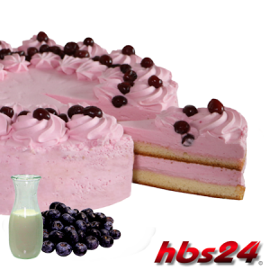 Beispieltorte Sahnestand Cranberry Joghurt Sahne - hbs24
