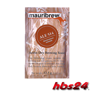 Trocken Bierhefe Mauribrew Ale 514 12,5 g hbs24