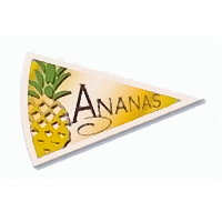 hbs24 - ...zu den passendenden Tortenaufleger Ananas